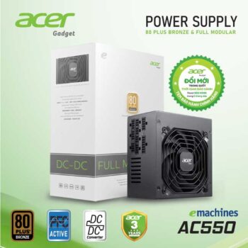 Bộ nguồn máy tính Acer AC550 80Plus Bronze
